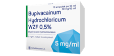 Bupivacainum Hydrochloricum WZF 0,5 %